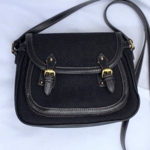 Etienne Aigner Black Crossbody Bag